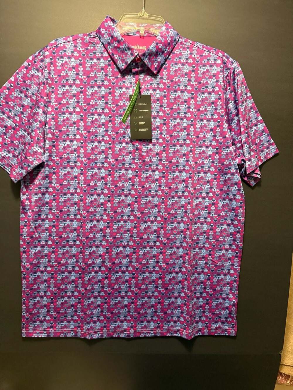 Bogey Bros Golf Co. Whale Tail Polo - Men's Size Medium